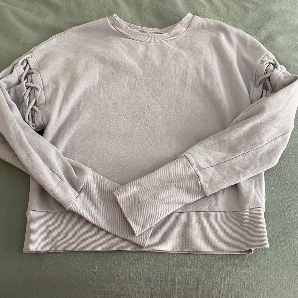 Alo Yoga Lace Up Sweatshirt M